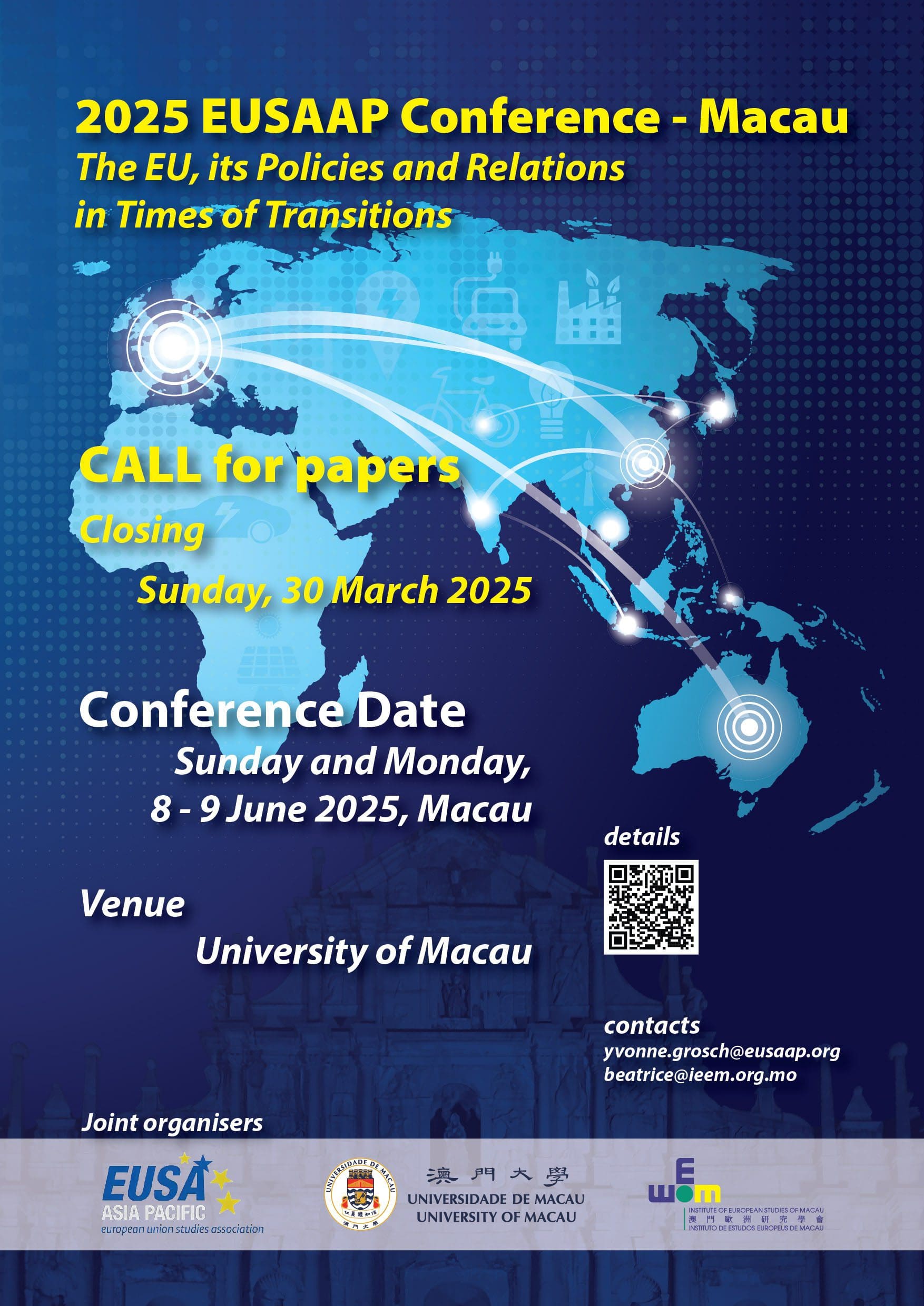 EUSAAP Conference 2025 – Macau